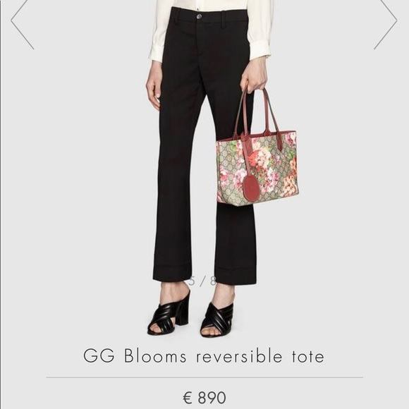 GG Blooms reversible tote small - Picture 7 of 8